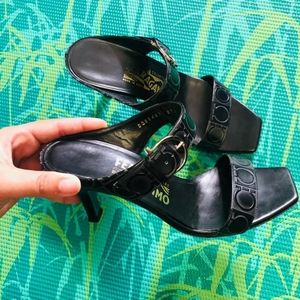 EUC Salvatore Ferragamo Leather Sandals